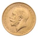 1914 George V Large Head UK Full Sovereign Coin