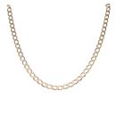 9ct Yellow Gold Curb Chain 22"