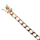9ct Yellow Gold ID Curb Bracelet 7.5"