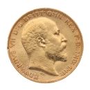 1903 Edward VII Large Head UK Half Sovereign Coin