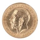 1911 George V Leage Head UK Full Sovereign Coin