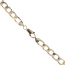 9ct Yellow Gold Curb Chain 22"