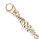 9ct Yellow Gold Fancy Bracelet 7"