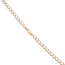 9ct Yellow Gold Curb Chain 18"