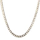 9ct Yellow Gold Curb Chain 22"