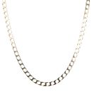 9ct Yellow Gold Square Curb Chain 28"