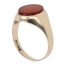 9ct Yellow Gold Carnelian Signet Ring