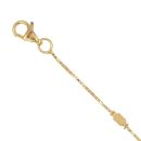 22ct Yellow Gold Intertwined Bracelet 7"