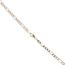 9ct Yellow Gold Figaro Chain 18"
