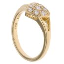 18ct Yellow Gold 0.25ct Brilliant Cut Diamond Heart Ring