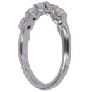 Platinum 0.35ct Round Brilliant Cut Diamond Five Stone Ring