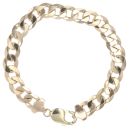 9ct Yellow Gold Curb Bracelet 8.5"