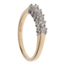 18ct Yellow Gold 0.50ct Brilliant Cut Diamond Five Stone Ring