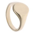 9ct Yellow Gold Plain Signet Ring