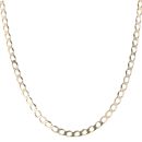 9ct Yellow Gold Curb Chain 20"