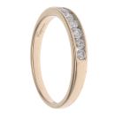 9ct Yellow Gold 0.25ct Brilliant Cut Diamond Eternity Ring