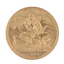 1892 Victoria Jubilee Head Australia Full Sovereign Coin