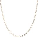9ct Yellow Gold Curb Chain 22"