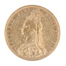 1888 Victoria Jubilee Head UK Full Sovereign Coin
