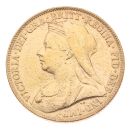 1899 Victoria Old Head UK Full Sovereign Coin