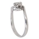 18ct White Gold 0.50ct Brilliant Cut Diamond Solitaire Ring