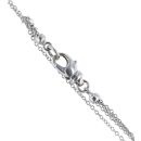 18ct White Gold 0.45ct Brilliant Cut Diamond Pendant and Chain 16"