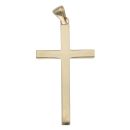 9ct Yellow Gold Cross Pendant