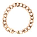 9ct Yellow Gold Curb Bracelet 9"
