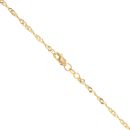 22ct Yellow Gold Box Chain 18"
