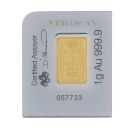 1g Pamp Suisse Sealed Gold Bar