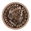2013 Elizabeth II Fourth Portrait UK Full Sovereign Coin