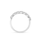 9ct White Gold 1.00ct Oval Cut Lab Grown Diamond Ring