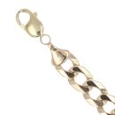 9ct Yellow Gold Curb Bracelet 8"