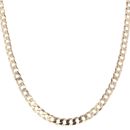 9ct Yellow Gold Curb Chain 22"