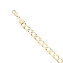 9ct Yellow Gold Curb Bracelet 8.5"