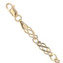 9ct Yellow Gold Fancy Bracelet 7"