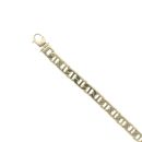14ct Yellow Gold Anchor Bracelet 9.5"