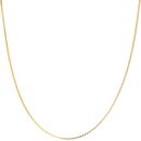 22ct Yellow Gold Box Chain 18"