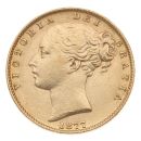 1877 Victoria Young Head Australia Full Sovereign Coin