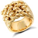 9ct Yellow Gold Keeper Ring