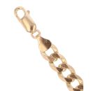 9ct Yellow Gold Curb Bracelet 8"