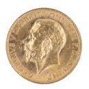 1912 George V Large Head UK Full Sovereign Coin