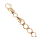 9ct Yellow Gold Curb Bracelet 8.5"