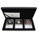 2025 House Of Windsor George VI UK Three Coin Sovereign Set