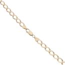 9ct Yellow Gold Curb Chain 22"
