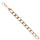 9ct Yellow Gold Curb Bracelet 8.5"