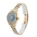 Rolex Custom Datejust Pre Owned Watch Ref 6917