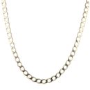 9ct Yellow Gold Curb Chain 24"