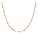 9ct Yellow Gold Curb Chain 20"