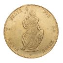 1853 Peru 8 Escudos Coin